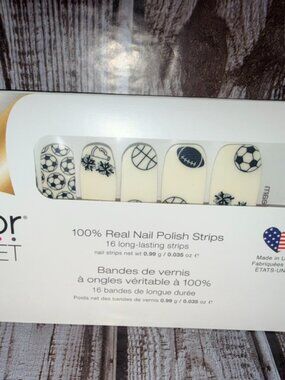 Dream Team Color Street Nail Polish Strips Retired Sports Overlay